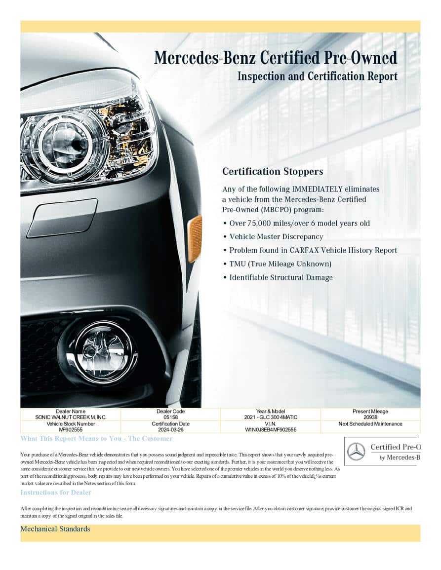 CPO 認證報告截圖 1